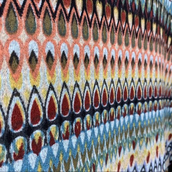 Uncle Frank Retro Print Asymmetrical Dress Size XS - Picture 5 of 12